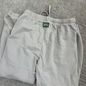 Daily Drills Gray Track Pants